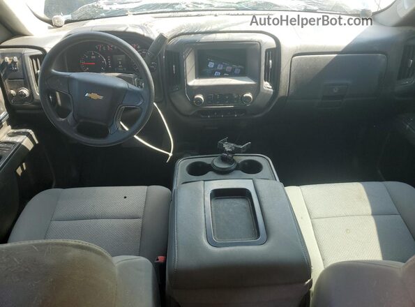 1GCVKNEC1GZ360626 2016 CHEVROLET SILVERADO Black წინა პანელის ხედი