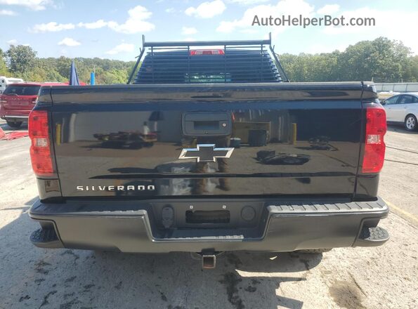 1GCVKNEC1GZ360626 2016 CHEVROLET SILVERADO Black უკანა ხედი