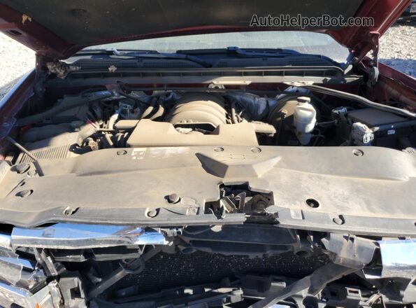 1GCVKREC7GZ180624 2016 CHEVROLET 1500 Burgundy Rear interior view