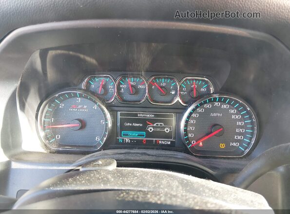 1GCVKREC9GZ135202 2016 CHEVROLET SILVERADO Red Vista de los asientos traseros