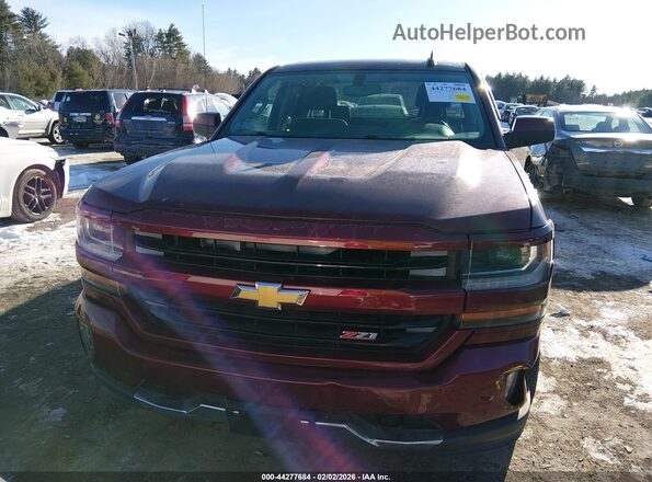 1GCVKREC9GZ135202 2016 CHEVROLET SILVERADO Red Vista del cuadro de instrumentos