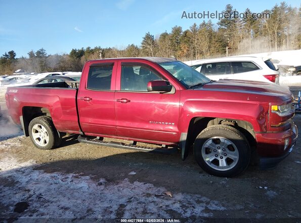 1GCVKREC9GZ135202 2016 CHEVROLET SILVERADO Red Vista interior trasera