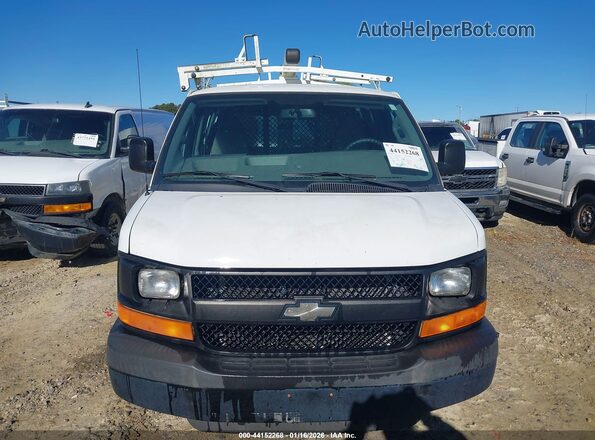 1GCWGAFF9G1330313 2016 CHEVROLET EXPRESS White Vista del cuadro de instrumentos