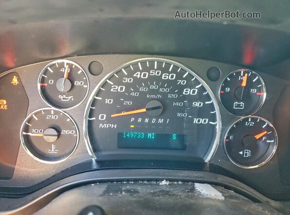 1GCWGAFPXL1260775 2020 CHEVROLET EXPRESS Белый Вид щитка приборов
