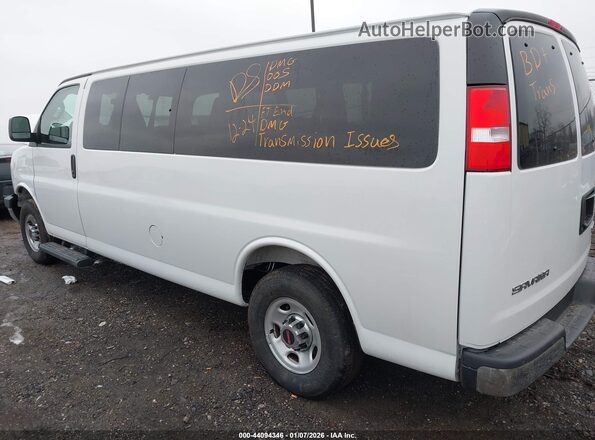 1GJZ7PFP7S1168546 2025 GMC SAVANA PASSENGER White Задня ліва чверть