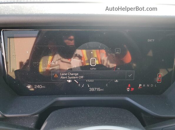 1GKENKKS9RJ161069 2024 GMC ACADIA Silver Widok zestawu wskaźników