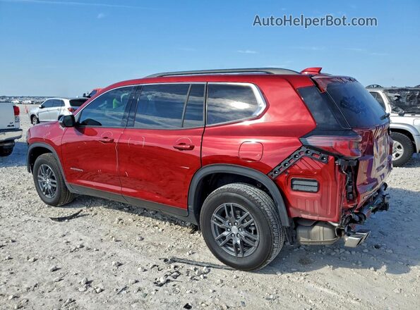 1GKENKRS6SJ239674 2025 GMC ACADIA Red Trasero izquierdo