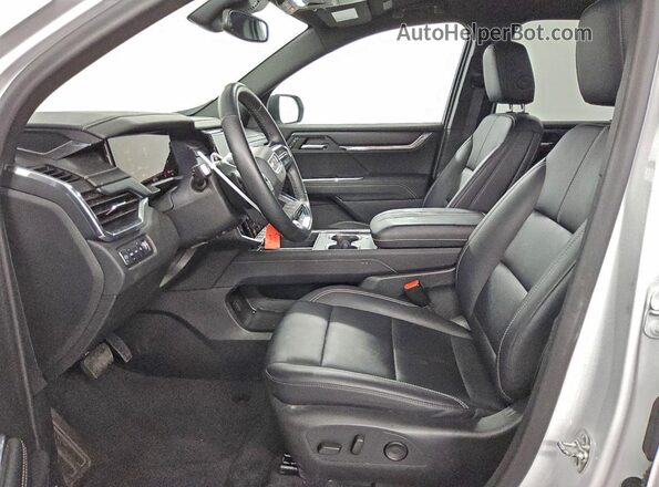 1GKENNKS5RJ200872 2024 GMC ACADIA White Widok wnętrza z przodu