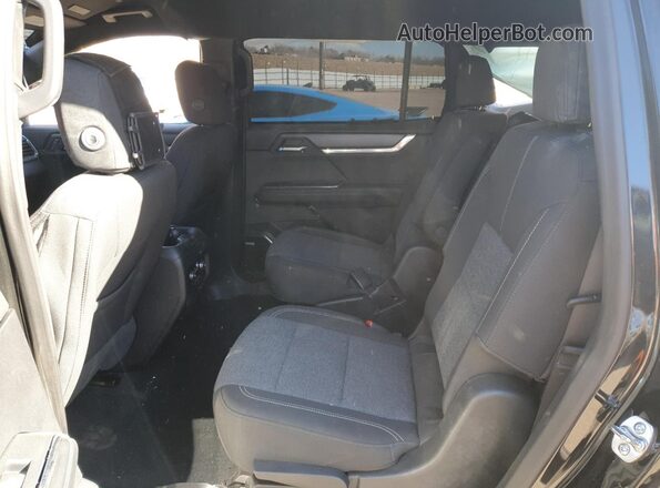 1GKENNRS3SJ116366 2025 GMC ACADIA Black Widok wnętrza z tyłu
