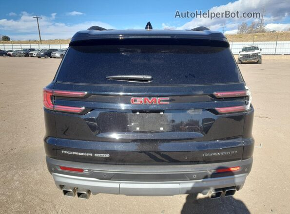 1GKENNRS3SJ116366 2025 GMC ACADIA Black Widok z tyłu