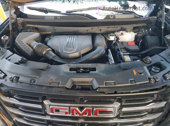 1GKENNRS4SJ127358 2025 GMC ACADIA Black ძრავის განყოფილების ხედი