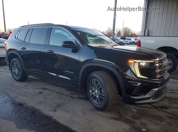 1GKENNRS4SJ127358 2025 GMC ACADIA Black წინა მარჯვენა