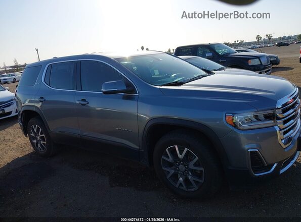 1GKKNKLA7MZ177385 2021 GMC ACADIA Серый Вид задней части салона