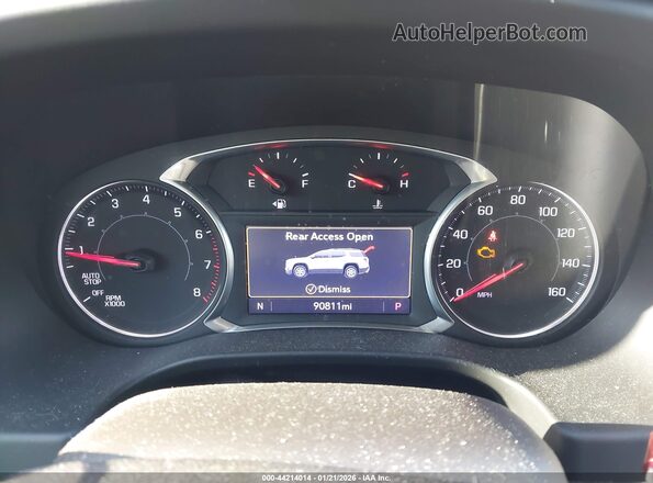 1GKKNML45MZ161367 2021 GMC ACADIA Silver Հետևի նստատեղերի տեսք