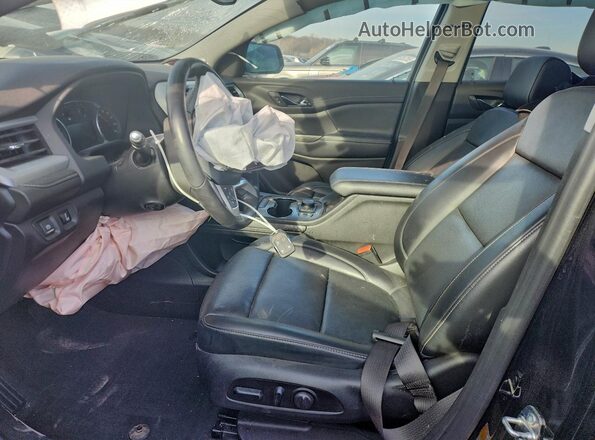 1GKKNMLS2MZ220549 2021 GMC ACADIA Black Вид салону спереду