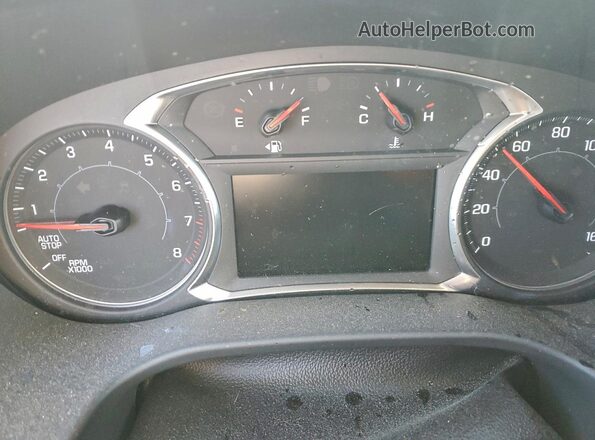 1GKKNMLS2MZ220549 2021 GMC ACADIA Black Вид щитка приладів