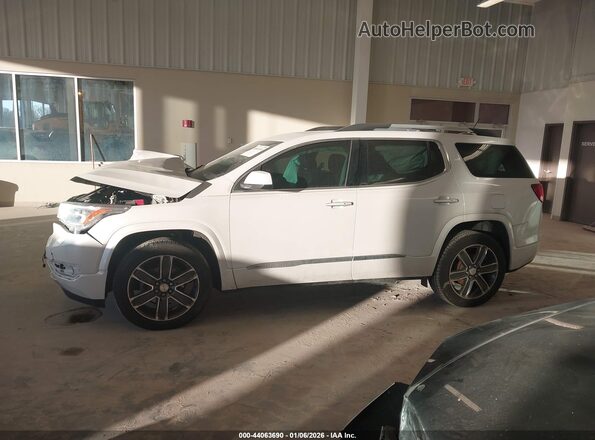 1GKKNPLS4HZ309238 2017 GMC DENALI White Vista interior trasera