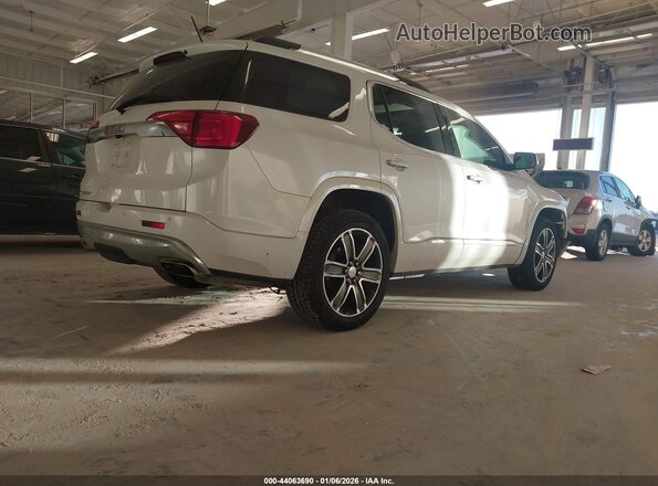 1GKKNPLS4HZ309238 2017 GMC DENALI White Trasero derecho