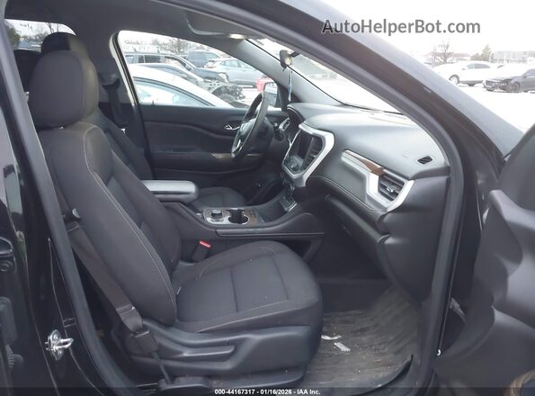 1GKKNRLS3MZ205393 2021 GMC ACADIA Black წინა სალონის ხედი