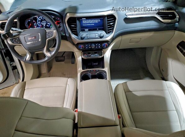 1GKKNXLS3NZ104196 2022 GMC ACADIA Белый Вид панели приборов