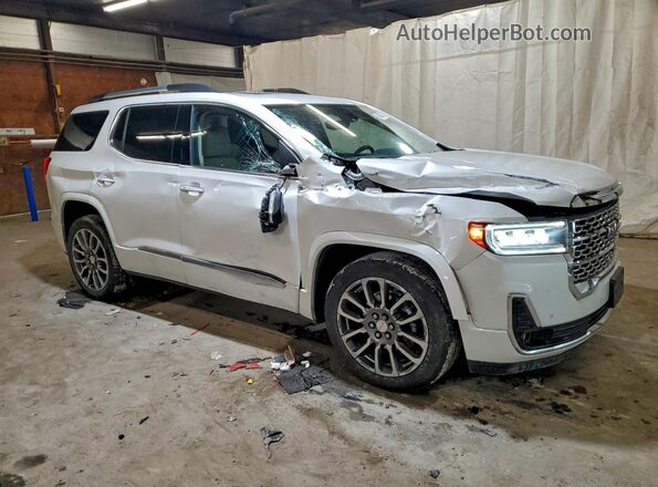 1GKKNXLS3NZ104196 2022 GMC ACADIA Белый Передняя правая четверть