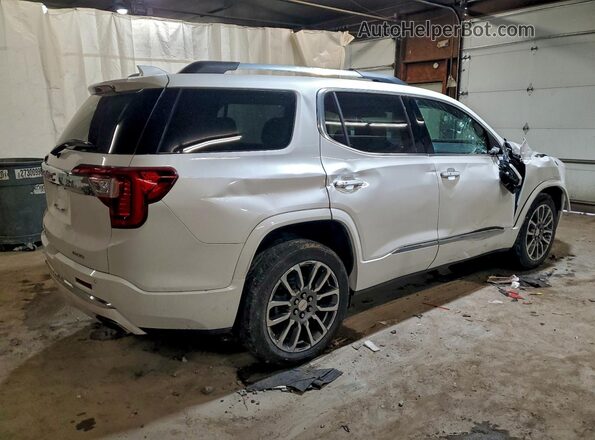 1GKKNXLS3NZ104196 2022 GMC ACADIA Белый Задняя правая четверть