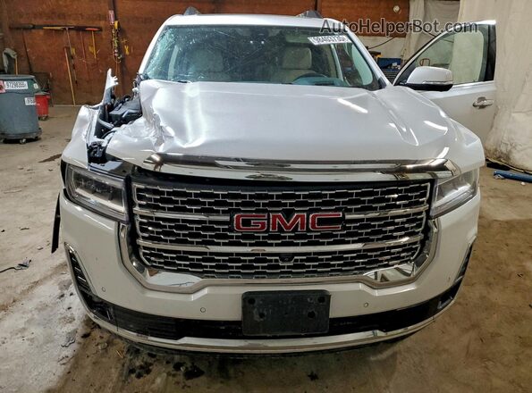 1GKKNXLS3NZ104196 2022 GMC ACADIA Белый Вид подкапотного пространства