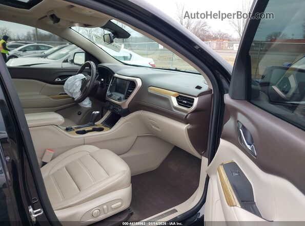 1GKKNXLS7HZ317849 2017 GMC ACADIA Black Front interior view