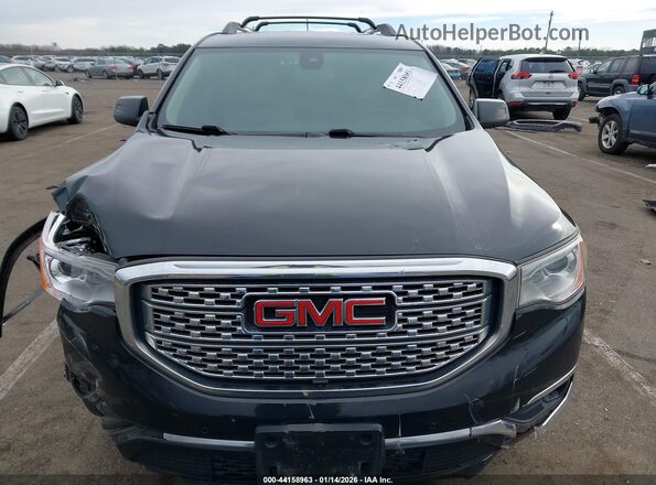 1GKKNXLS7HZ317849 2017 GMC ACADIA Black Instrument cluster view