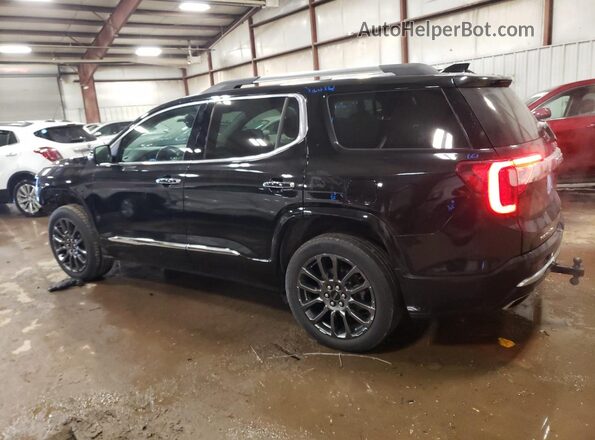1GKKNXLS9NZ166122 2022 GMC ACADIA Black Trasero izquierdo