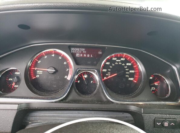 1GKKRTKD4GJ158933 2016 GMC ACADIA Charcoal Вид щитка приладів