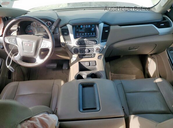 1GKS1BKC8LR139192 2020 GMC YUKON White Вид панелі приладів