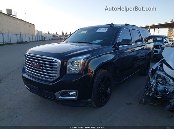 1GKS1GKC9LR186504 2020 GMC YUKON Черный Передняя левая четверть