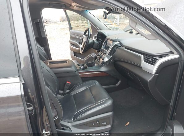 1GKS2BKC2HR193589 2017 GMC YUKON Dark Brown Вид салона спереди
