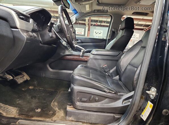 1GKS2GKC7GR273384 2016 GMC YUKON Black Widok wnętrza z przodu