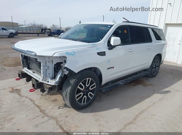 1GKS2HKD2PR509857 2023 GMC YUKON White წინა მარცხენა ხედი სამი მეოთხედიდან