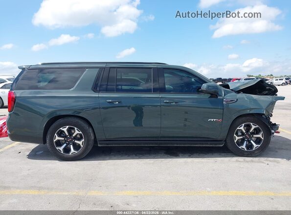1GKS2HRD2SR398287 2025 GMC YUKON Green Սալոնի 360 աստիճան տեսք