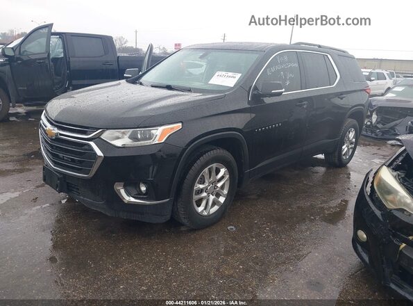 1GNERGKW9LJ242491 2020 CHEVROLET TRAVERSE Black Առջևի ձախ երեք քառորդ տեսարան
