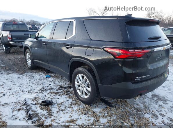 1GNETTKW7RJ139198 2024 CHEVROLET TRAVERSE Black Հետևի ձախ
