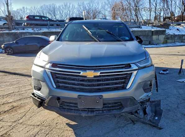 1GNEVGKW1PJ256340 2023 CHEVROLET TRAVERSE Silver Դիմացի տեսք