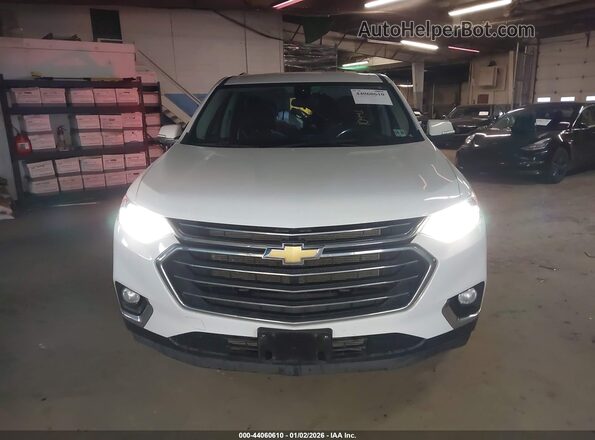 1GNEVGKW3MJ256352 2021 CHEVROLET TRAVERSE White Instrument cluster view