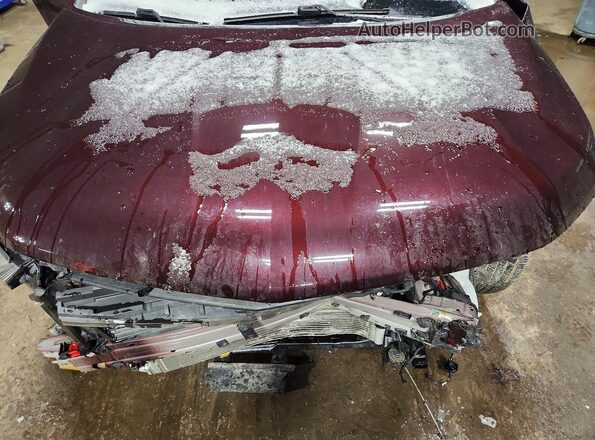 1GNEVGKW4PJ103743 2023 CHEVROLET TRAVERSE Burgundy Вид підкапотного простору