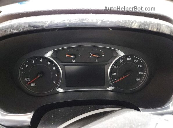 1GNEVGKW4PJ103743 2023 CHEVROLET TRAVERSE Burgundy Вид щитка приладів