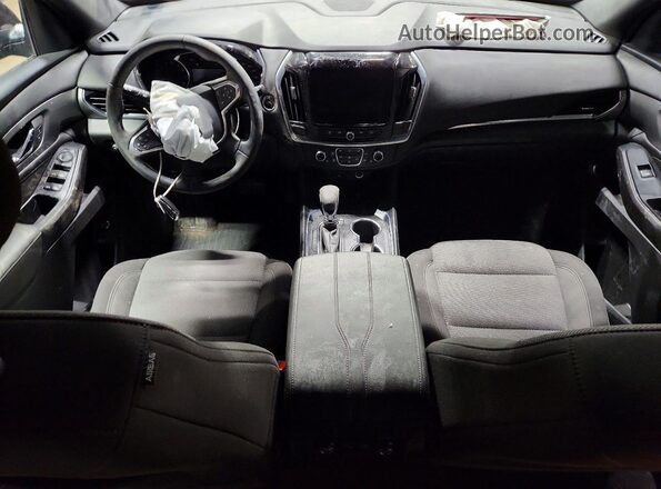 1GNEVGKW4PJ103743 2023 CHEVROLET TRAVERSE Burgundy Вид панелі приладів