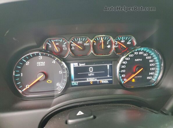 1GNLCDEC5LR223320 2020 CHEVROLET TAHOE Black Widok zestawu wskaźników