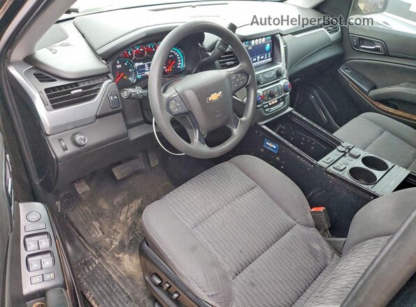 1GNLCDEC5LR223320 2020 CHEVROLET TAHOE Black Widok deski rozdzielczej
