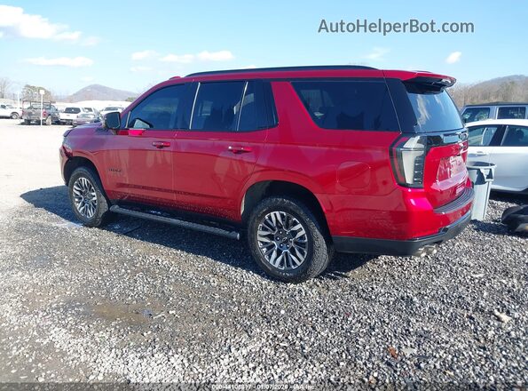 1GNS6PRD1SR215348 2025 CHEVROLET TAHOE Red Հետևի ձախ
