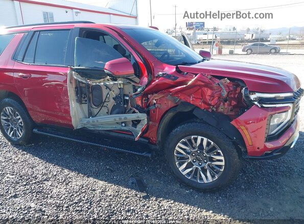 1GNS6PRD1SR215348 2025 CHEVROLET TAHOE Red Դիմացի տեսք