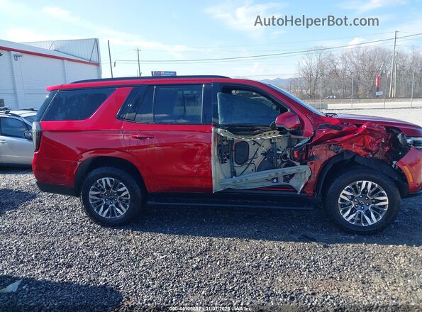 1GNS6PRD1SR215348 2025 CHEVROLET TAHOE Red Սալոնի հետևի տեսք