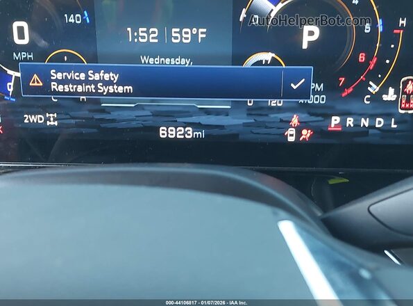 1GNS6PRD1SR215348 2025 CHEVROLET TAHOE Red 